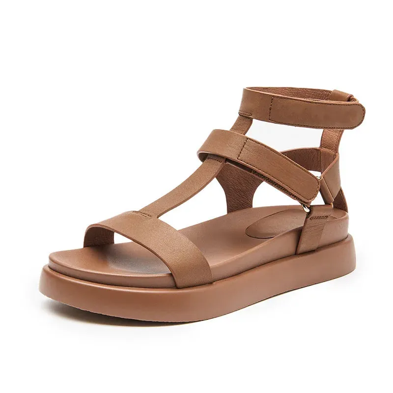 Leather Gladiator Sandals