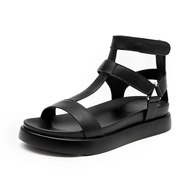 Leather Gladiator Sandals