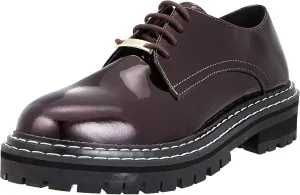LES TROPEZIENNES PAR M. BELARBI Women's Rakel Ankle Boots, Bordeaux red lacquered, 6 Women