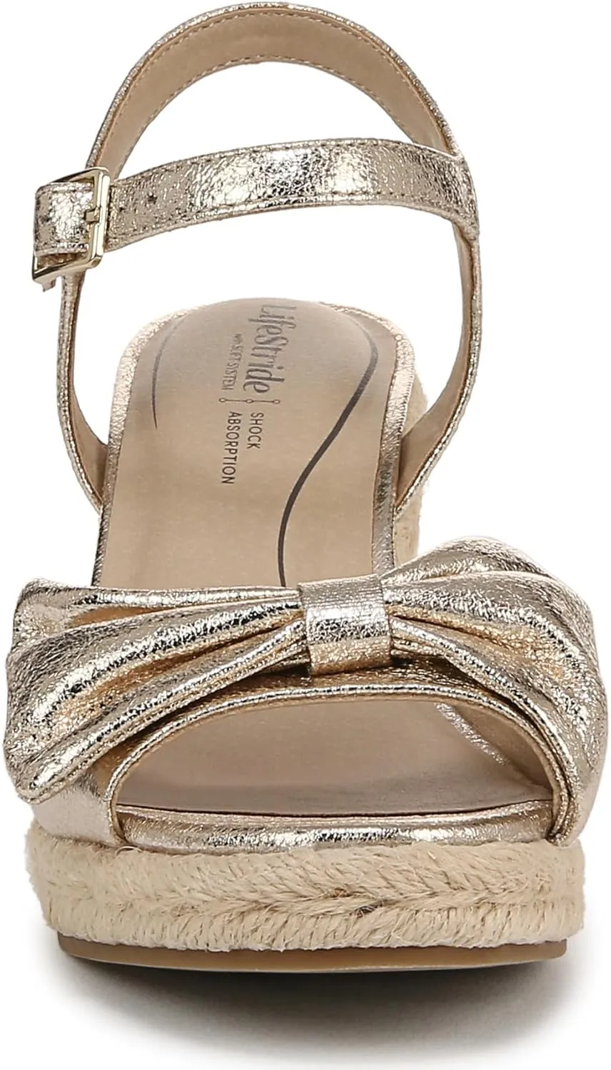 LifeStride Women's Tahlia Espadrille Wedge Sandal