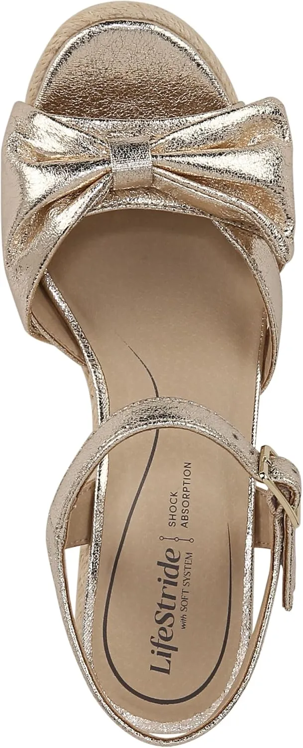 LifeStride Women's Tahlia Espadrille Wedge Sandal