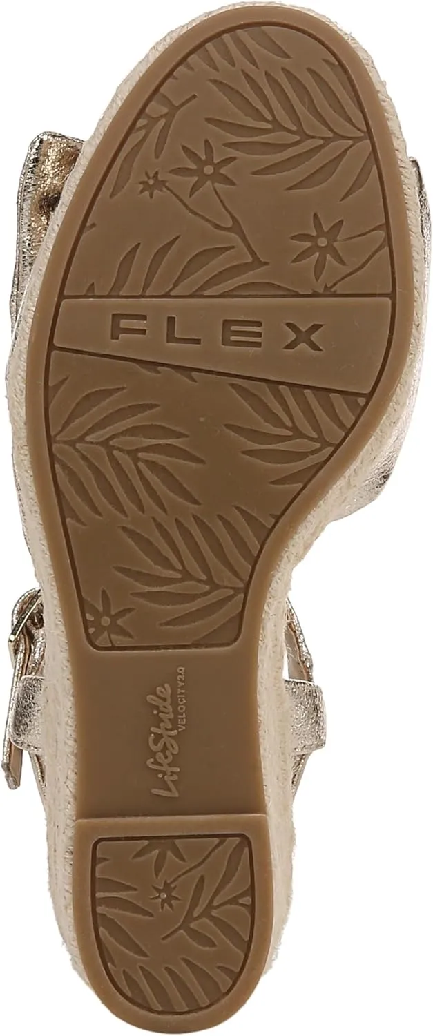 LifeStride Women's Tahlia Espadrille Wedge Sandal