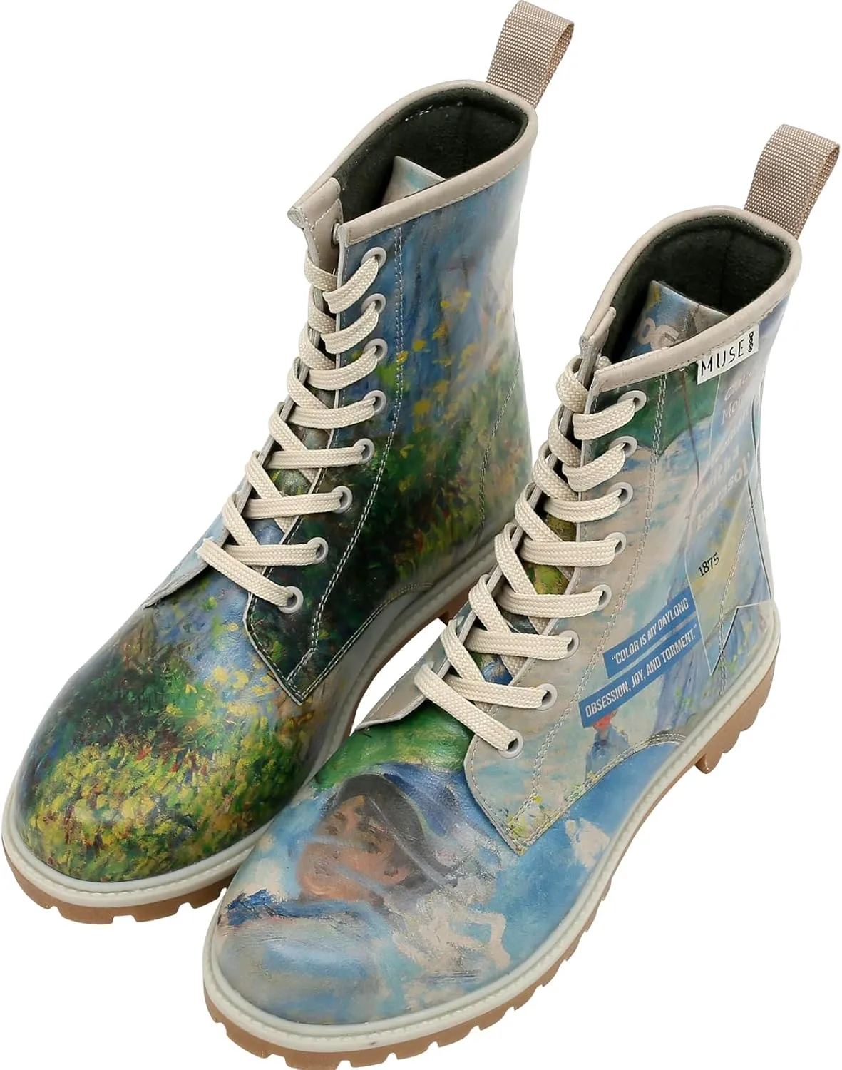 Long Boots for Women – Vegan Leather and Unique Design Womens Winter Boots, Comfortable and Stylish Womens Boots