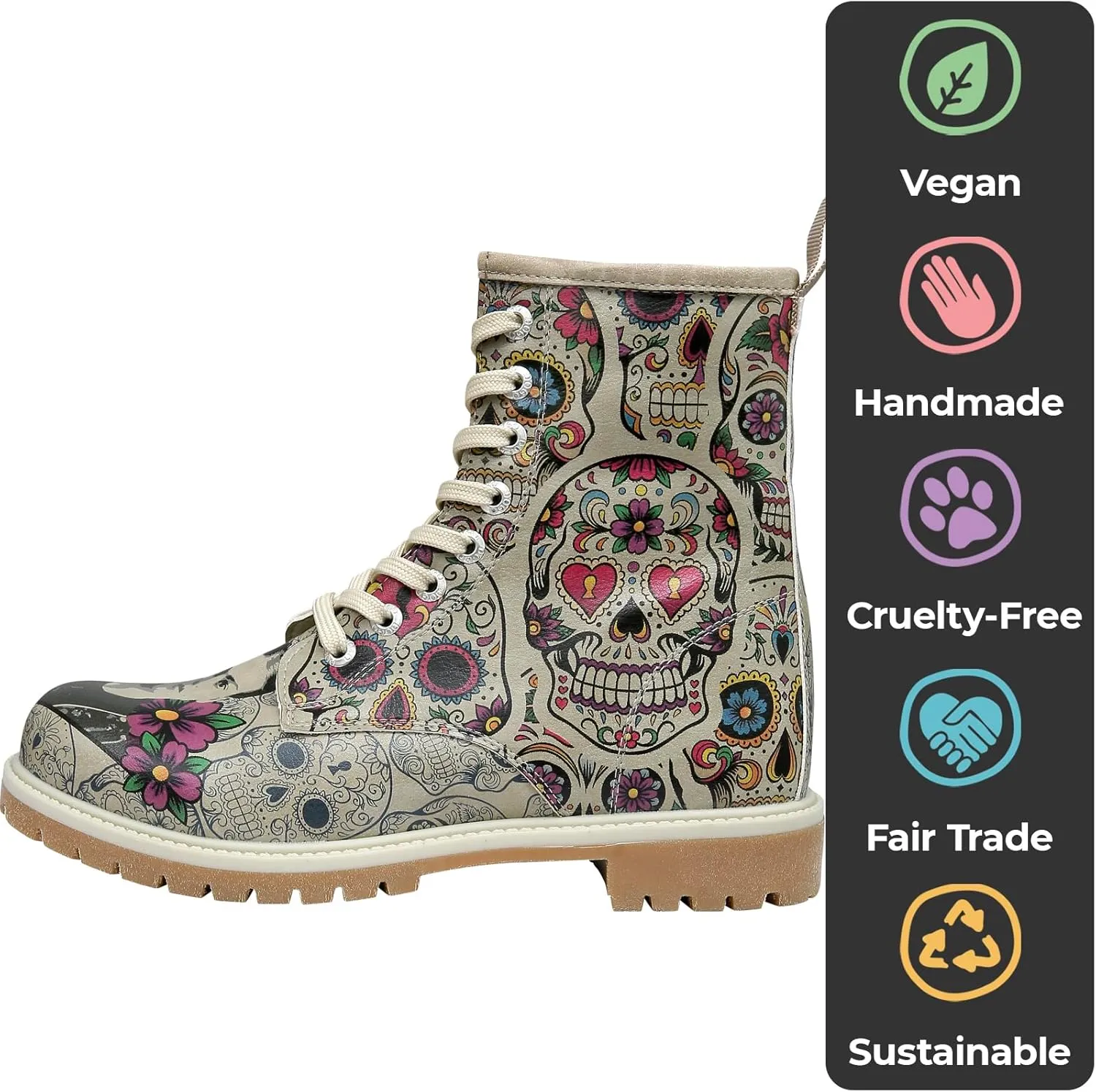 Long Boots for Women – Vegan Leather and Unique Design Womens Winter Boots, Comfortable and Stylish Womens Boots