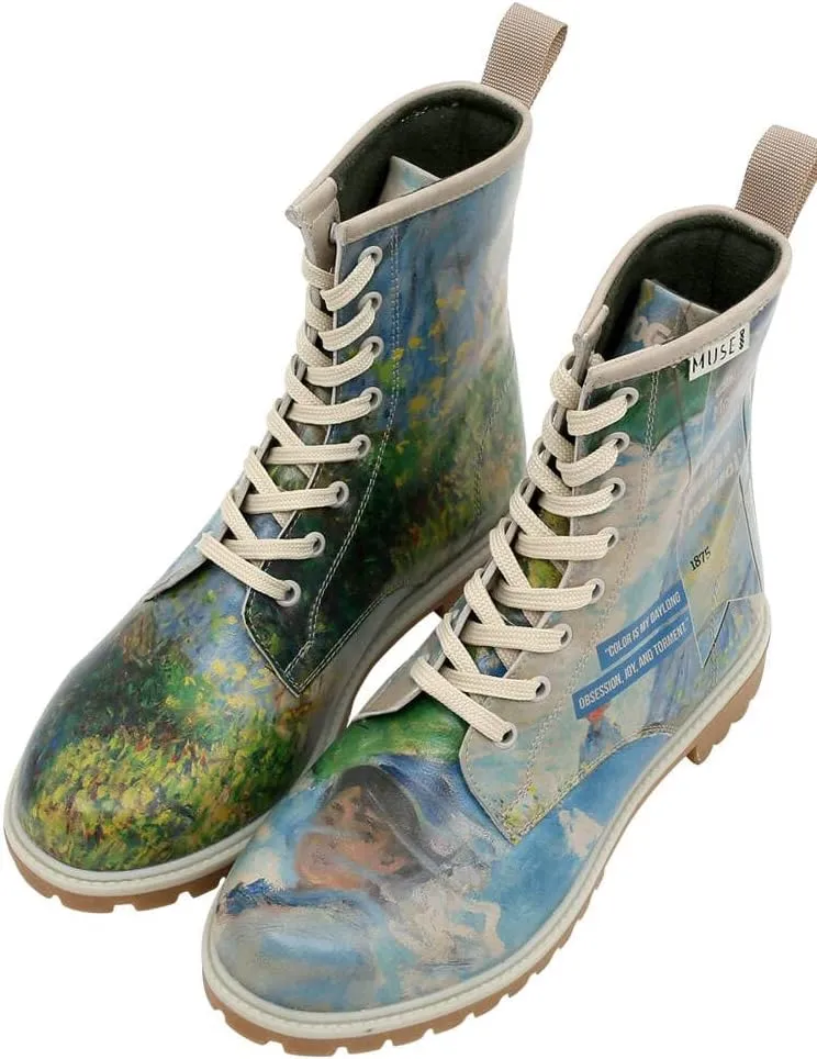 Long Boots for Women – Vegan Leather and Unique Design Womens Winter Boots, Comfortable and Stylish Womens Boots