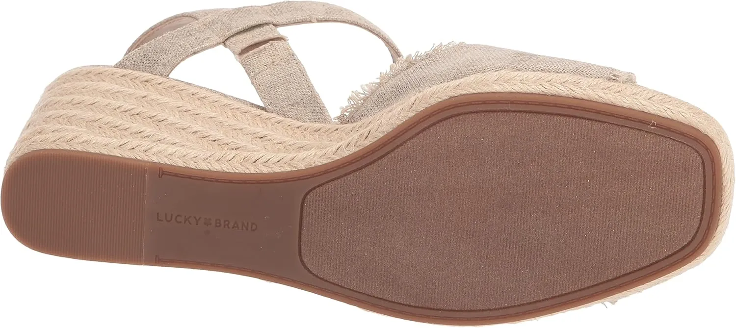 Lucky Brand Women's Mindra Espadrille Wedge Sandal