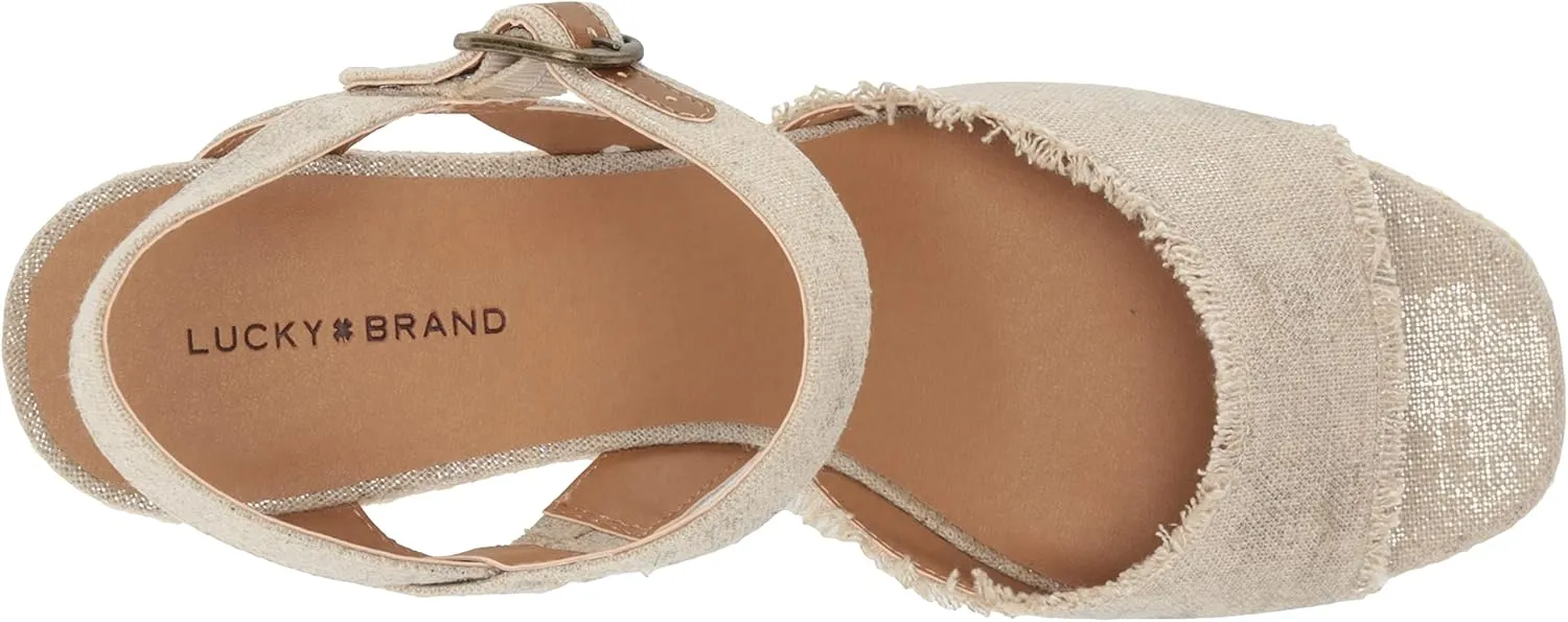 Lucky Brand Women's Mindra Espadrille Wedge Sandal