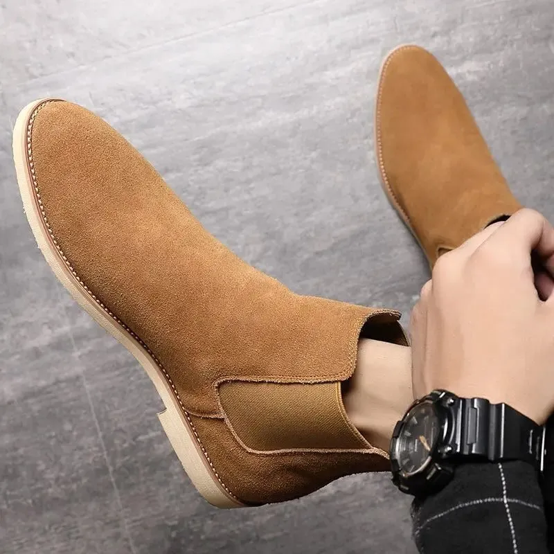 Matthew | Suede Chelsea Boots