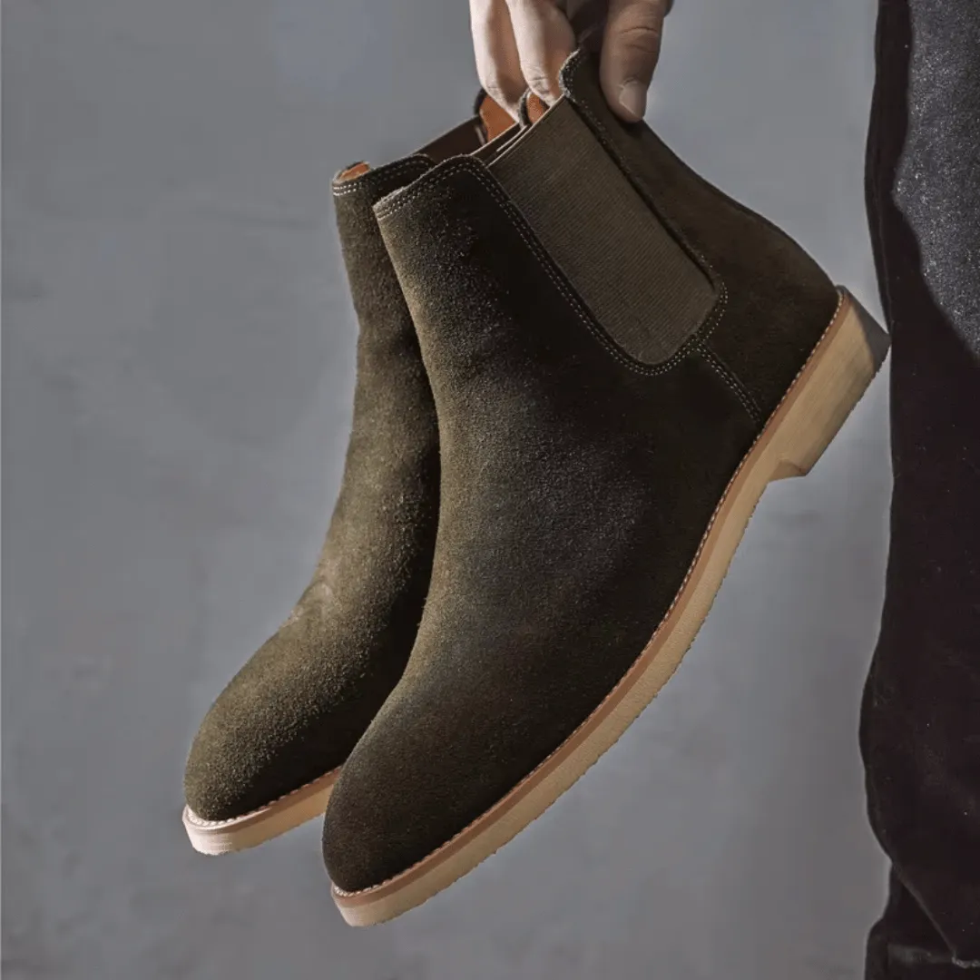 Matthew | Suede Chelsea Boots
