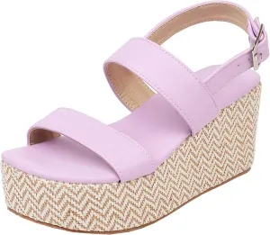 Meefit Women Platform Espadrille Wedges Sandals Open Toe Slingback Ankle Strap High Heels Sandals