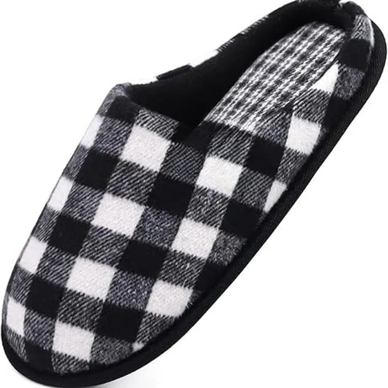 Memory Foam Scuff Slippers – Indoor Outdoor Comfort