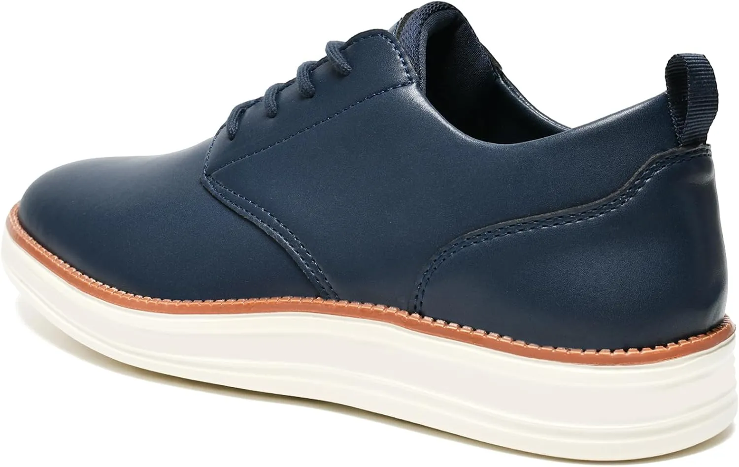 Men's Casual Dress Shoes Plain Toe Derby Oxford Sneakers