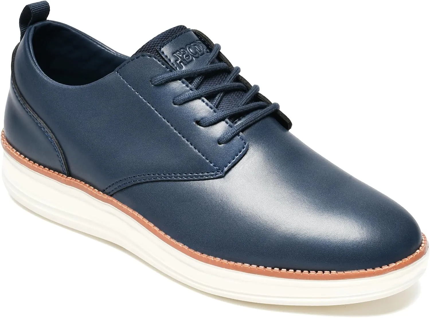 Men's Casual Dress Shoes Plain Toe Derby Oxford Sneakers