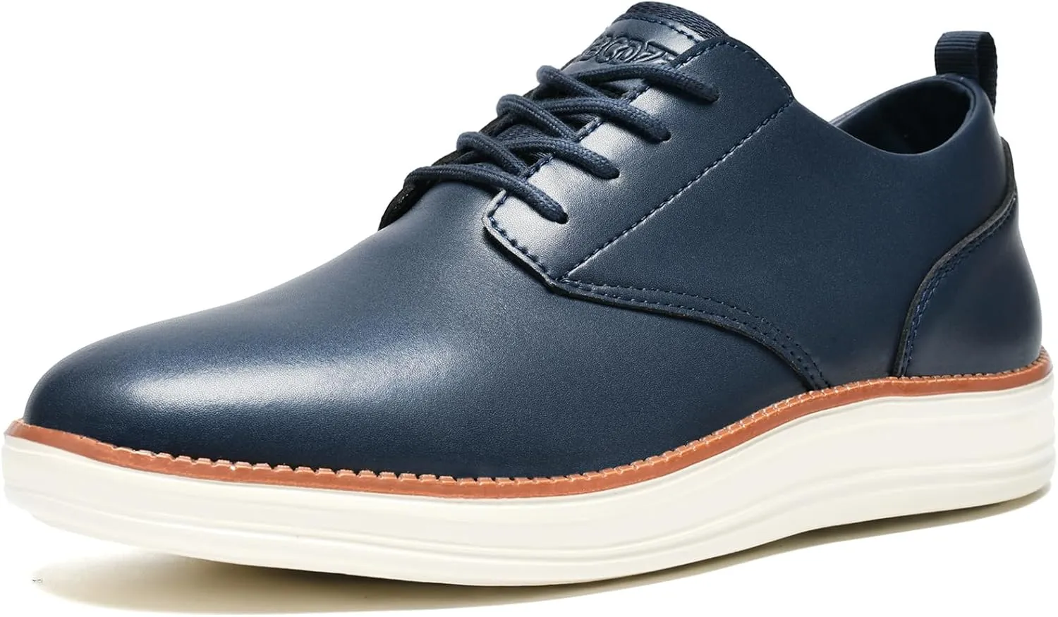 Men's Casual Dress Shoes Plain Toe Derby Oxford Sneakers