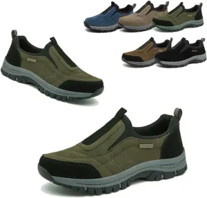 Men's Comfortable Waterproof Breathable Orthopedic Walking Shoes,Orthopedic Slip On Hiking Shoes Walking Orthopedic Shoes