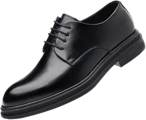 Mens Derby Shoes Trends Wedding Business Casual Oxford Shoes Comfortable Tuxedo Shoes Formal Derby Shoes(9)