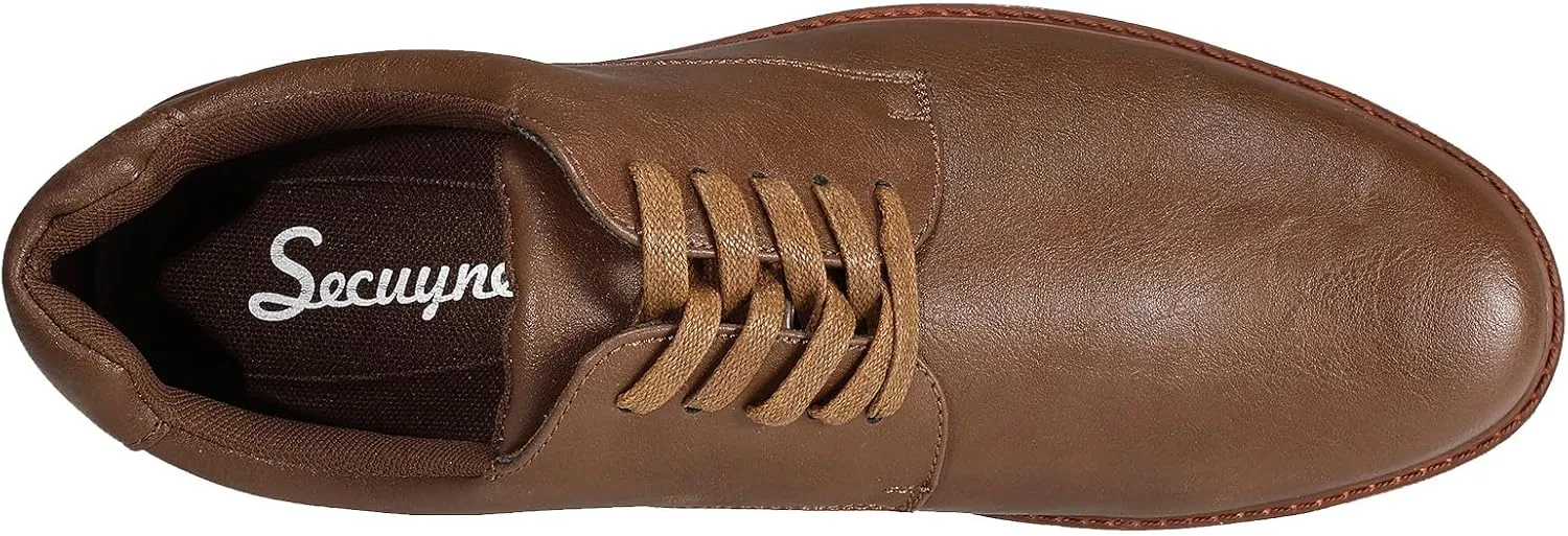Men's Dress Shoes Classic Casual Oxfords Shoes for Men Brogues Wing Tips Lace Up Punched Round Toe