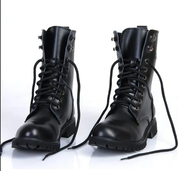 Men's Handmade Biker Leather Boots