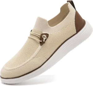 Men's Loafers Slip On Shoes Men Boat Shoes Casual Walking Shoes for Men Comfort Lightweight Breathable