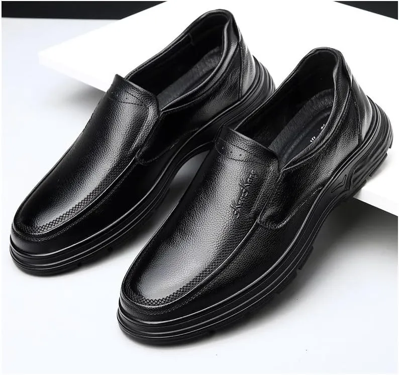 Men's Loafers Slip-On Shoes with Non-Slip Sole Fashion Comfortable Breathable Summer Shoes for Men