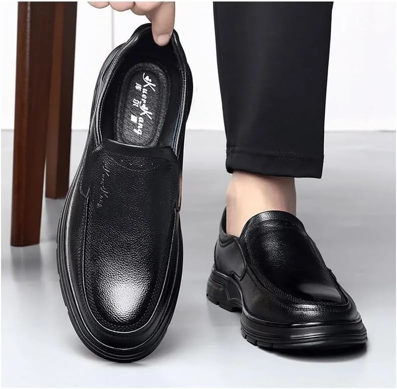 Men's Loafers Slip-On Shoes with Non-Slip Sole Fashion Comfortable Breathable Summer Shoes for Men