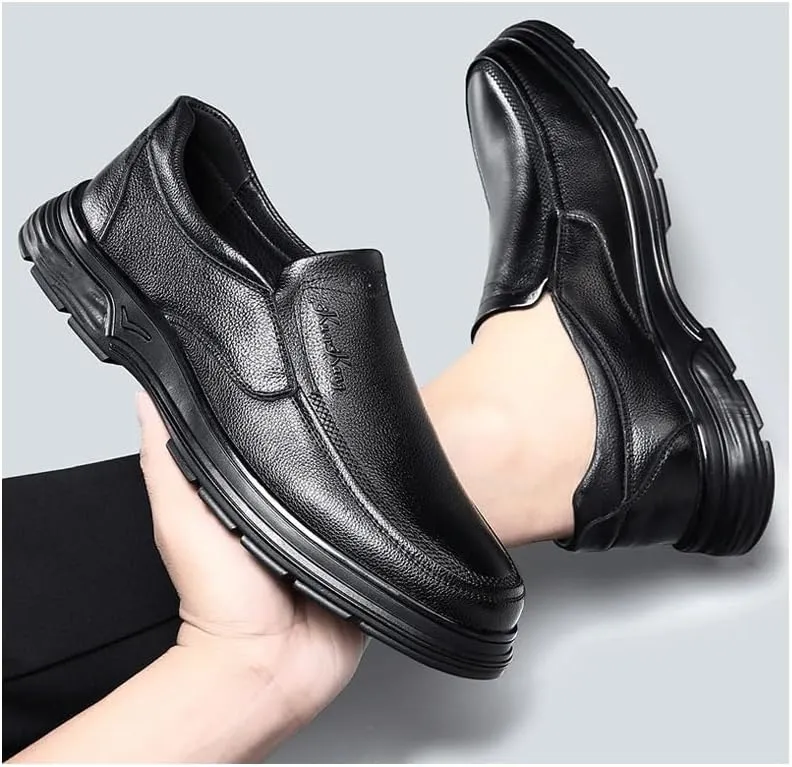 Men's Loafers Slip-On Shoes with Non-Slip Sole Fashion Comfortable Breathable Summer Shoes for Men