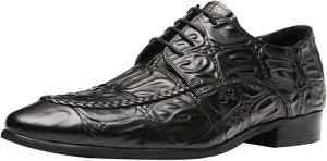Men's Oxfords Formal Dress Classic Lace-up Derby Genuine Leather Fashion Comfortable Shoes Buinsess Casual Prom Wedding Tuxedo Shoes for Men