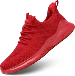Mens Running Shoes Slip on Tennis Walking Sneakers Casual Mesh Breathable Lightweight Work Sport Shoes