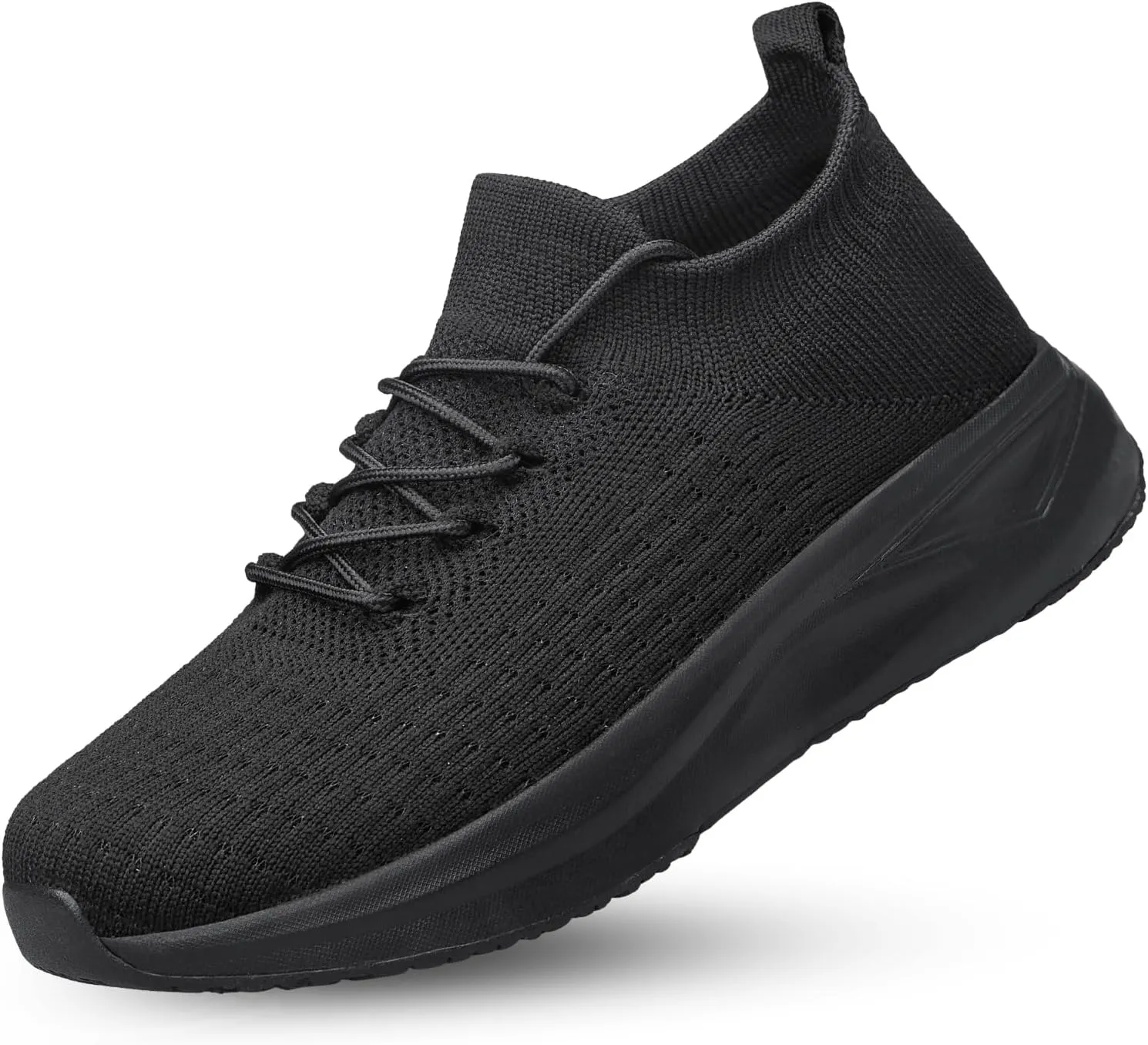 Mens Slip on Walking Shoes Comfort Sock Shoes Non Slip Mesh Casual Running Sneakers