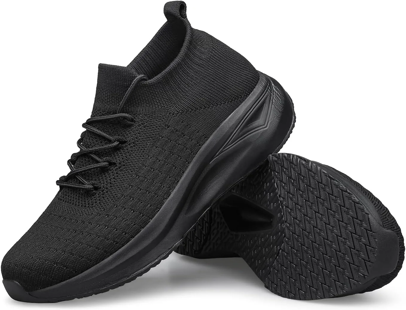 Mens Slip on Walking Shoes Comfort Sock Shoes Non Slip Mesh Casual Running Sneakers
