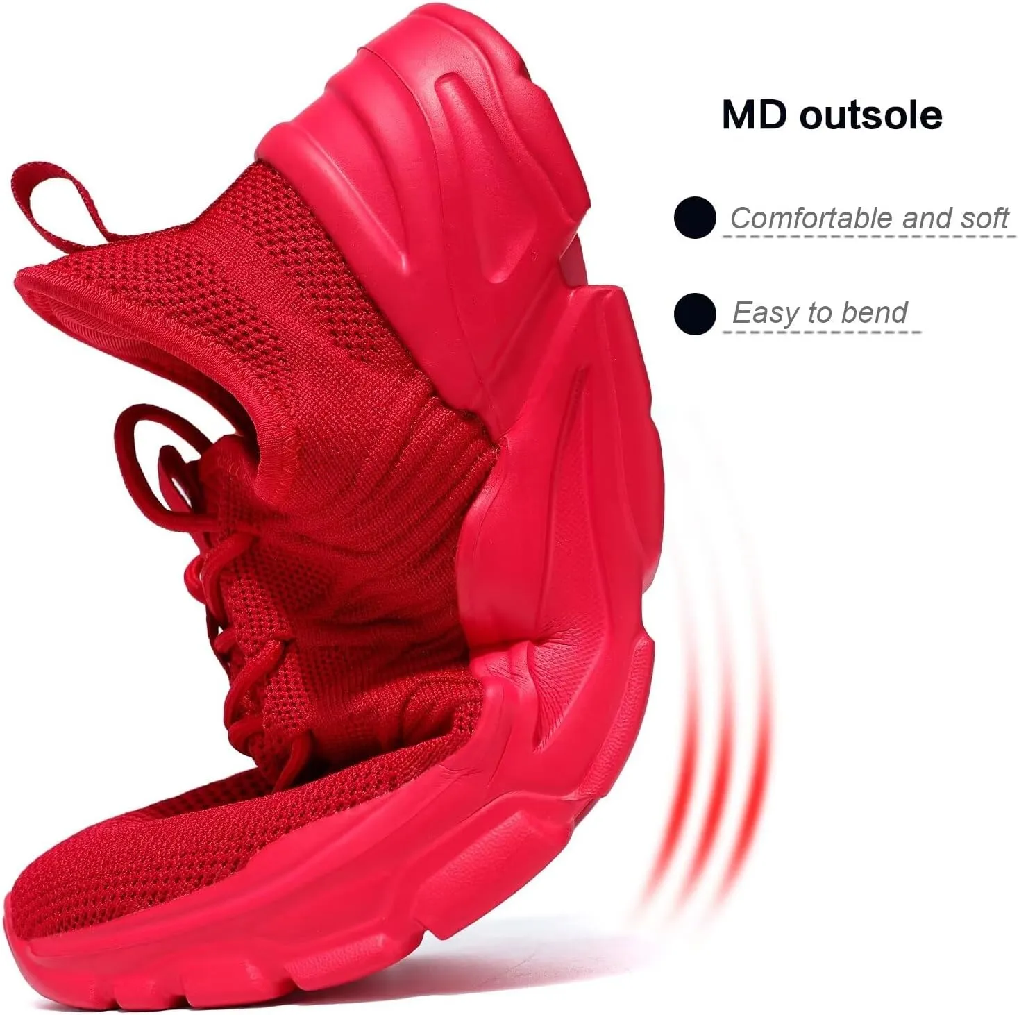 Mens Slip on Walking Shoes Non Slip Breathable Lightweight Sneakers Athletic Tennis Running Shoes for Gym Travel Jogging