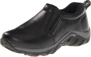 Merrell Jungle Moc Moccasin, Black Leather, 6 US Unisex Big Kid