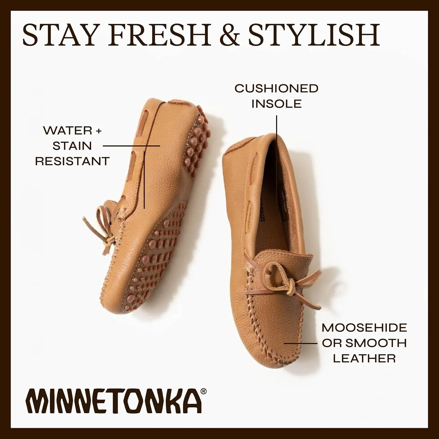 Minnetonka Women's Classic Driving Moccasin