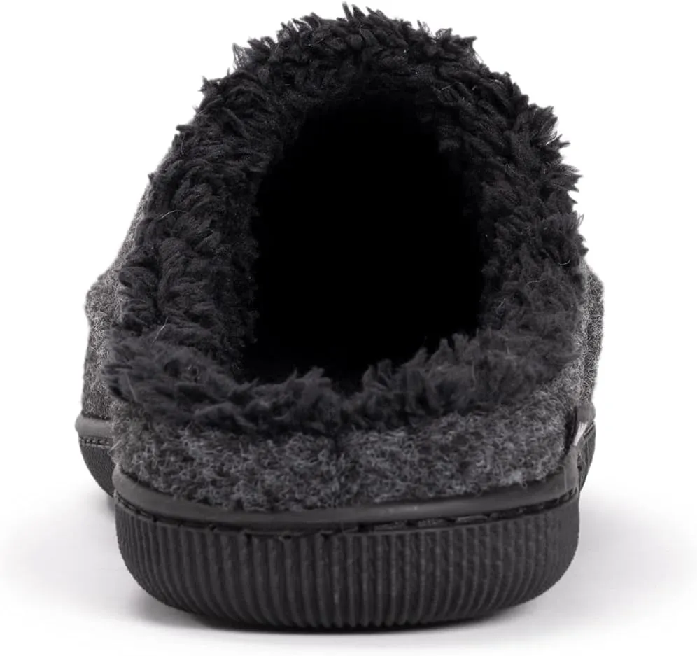 MUK LUKS Men's Faux Wool Moccasin