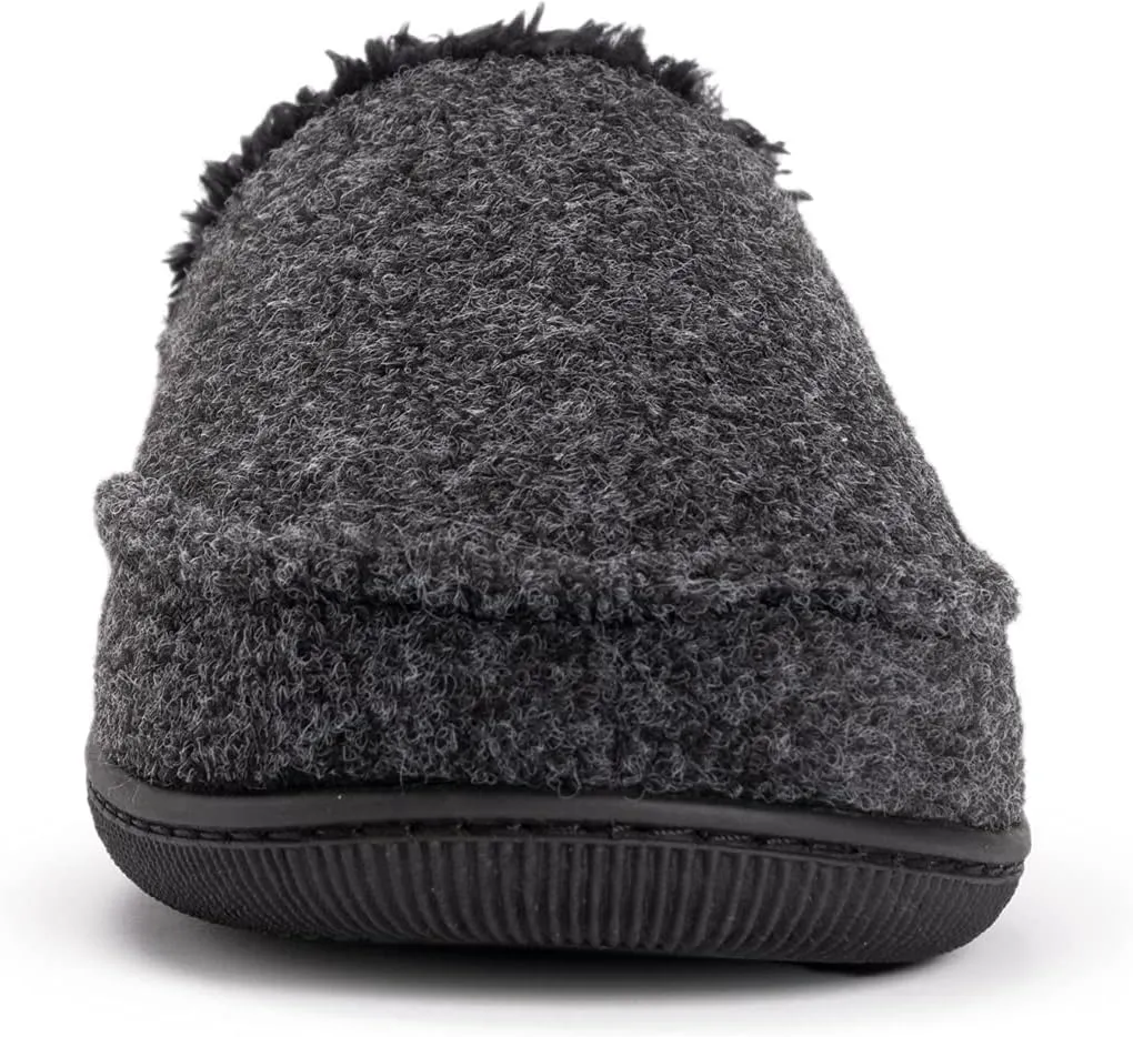 MUK LUKS Men's Faux Wool Moccasin