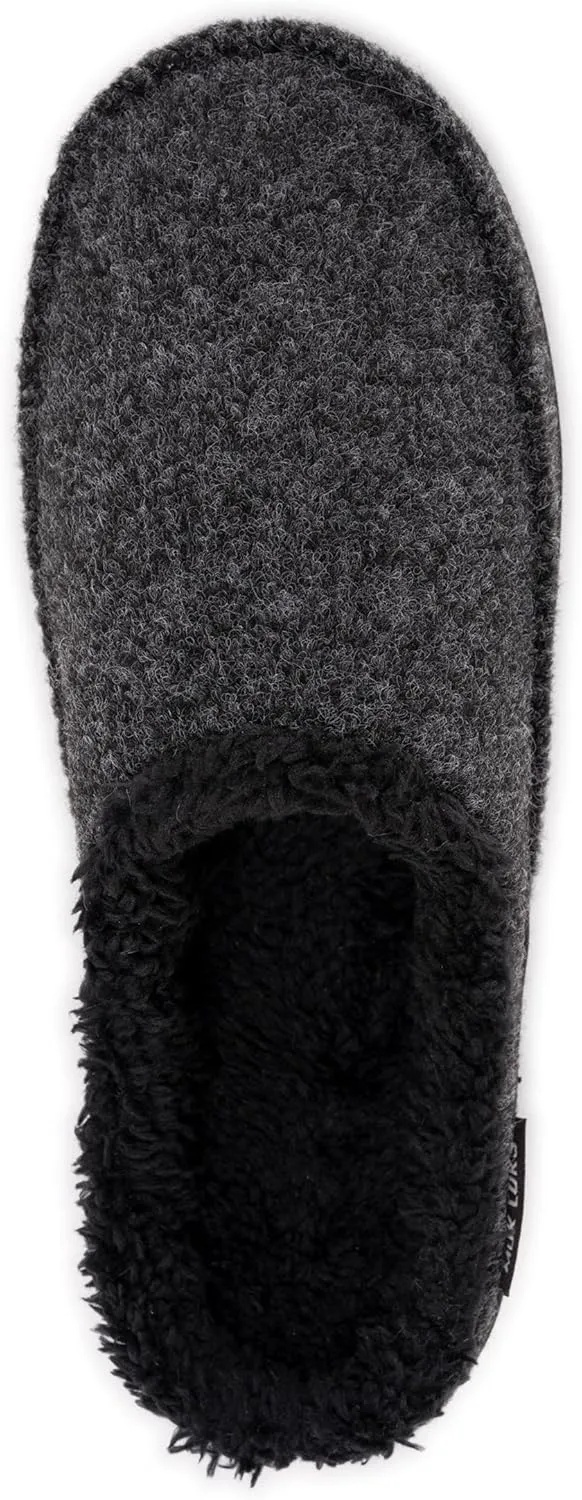 MUK LUKS Men's Faux Wool Moccasin