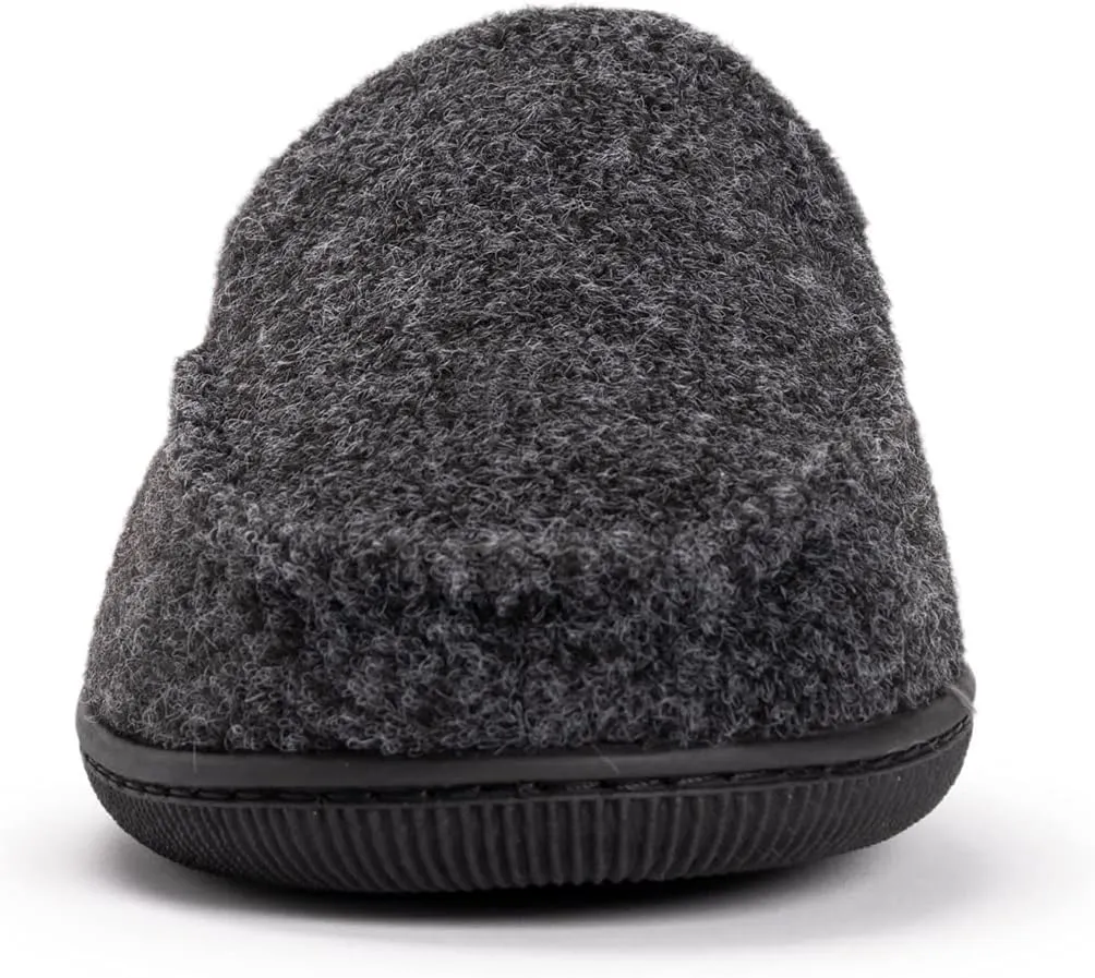 MUK LUKS men's Faux Wool Moccasin