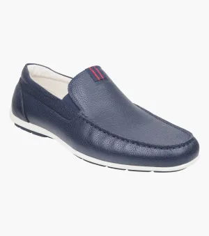 NAVY TUMBLED-BERMUDA