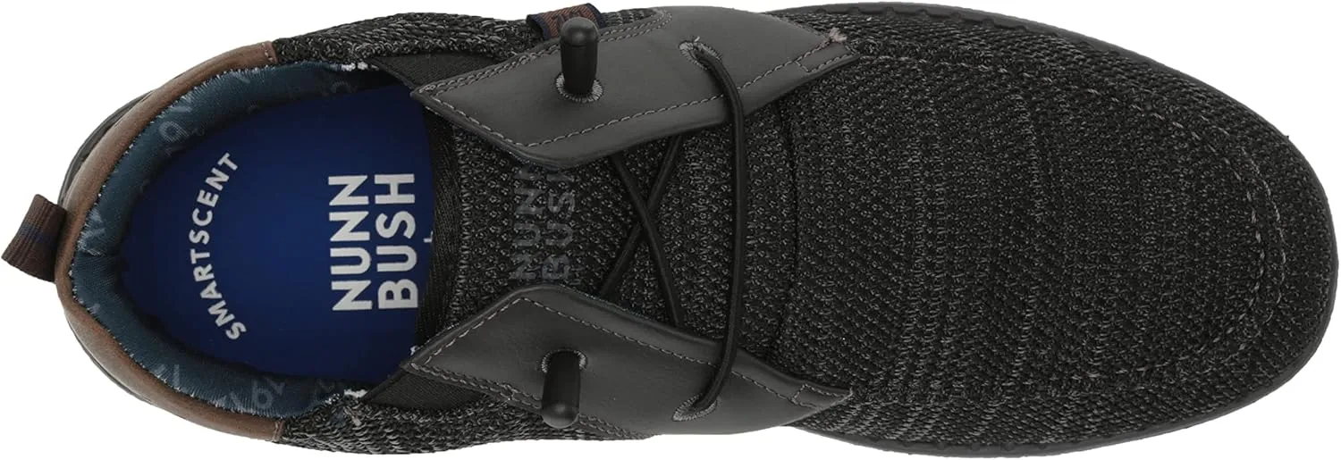 Nunn Bush Men's Brewski Knit 2.0 Moccasin Toe Chukka Athletic Inspired Boot Ankle