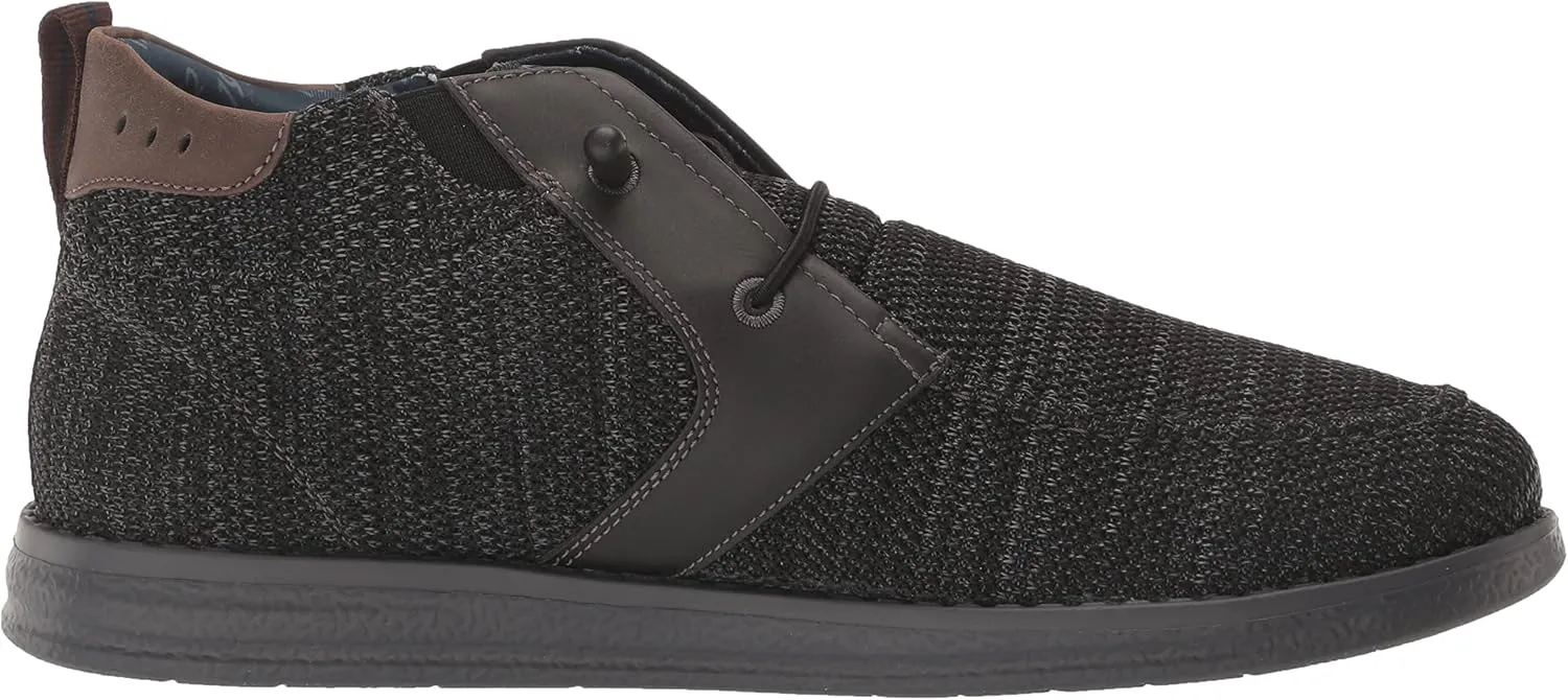 Nunn Bush Men's Brewski Knit 2.0 Moccasin Toe Chukka Athletic Inspired Boot Ankle