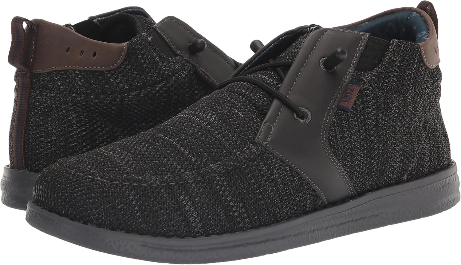 Nunn Bush Men's Brewski Knit 2.0 Moccasin Toe Chukka Athletic Inspired Boot Ankle
