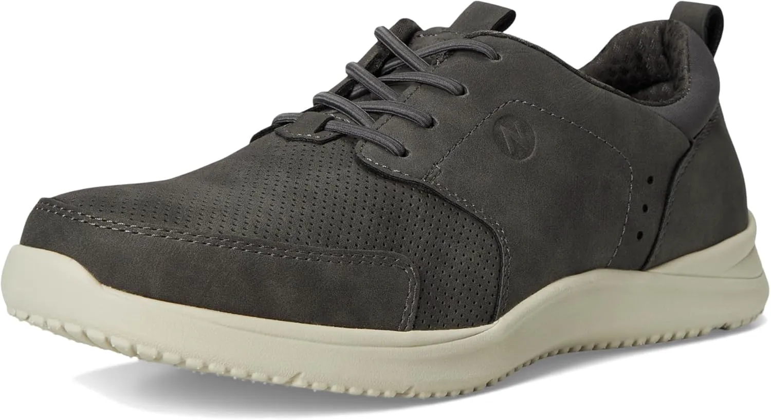 Nunn Bush Men's Conway Moccasin Toe Oxford Casual Lace Up Lightweight Athletic Style