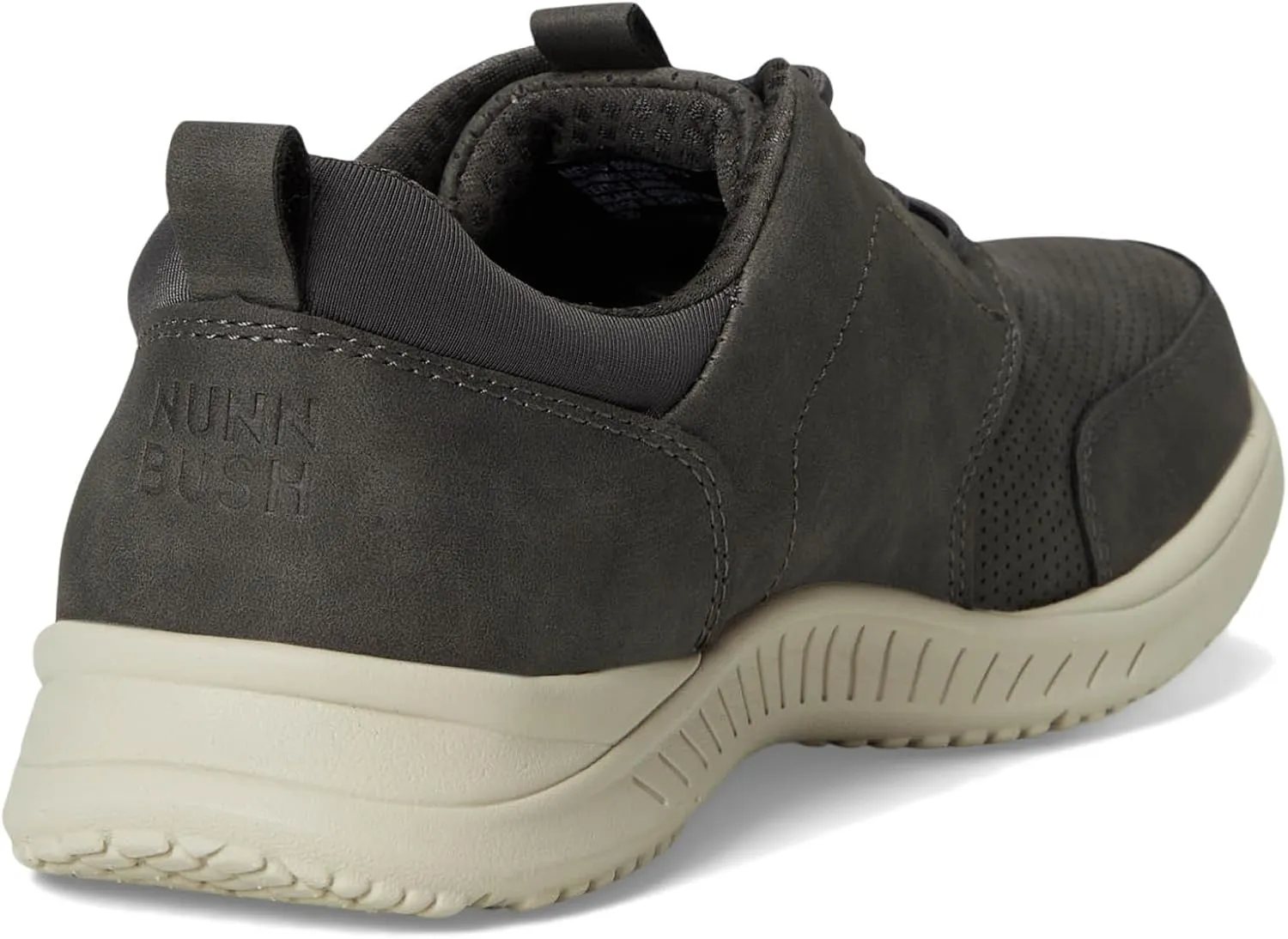Nunn Bush Men's Conway Moccasin Toe Oxford Casual Lace Up Lightweight Athletic Style