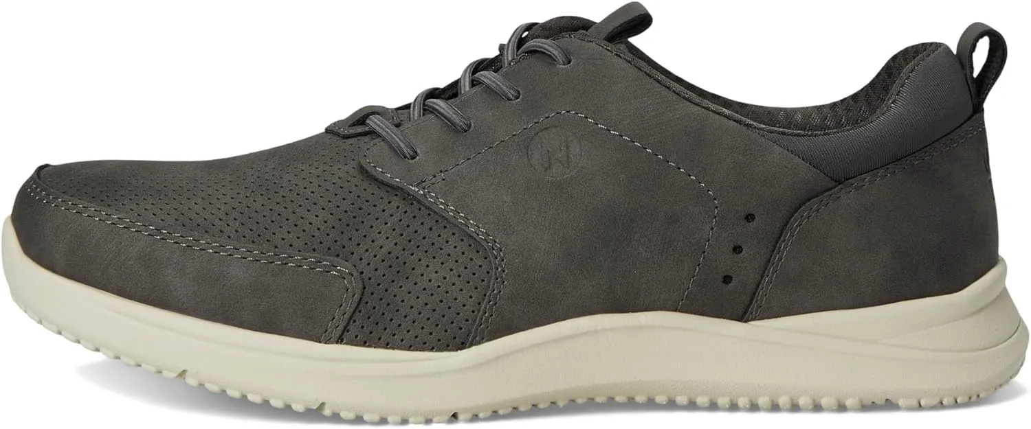Nunn Bush Men's Conway Moccasin Toe Oxford Casual Lace Up Lightweight Athletic Style