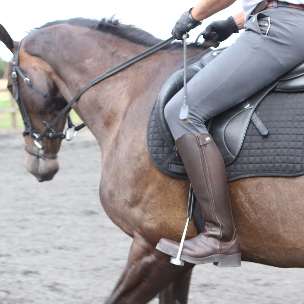 Old Style Derby Slim-Fit Riding Boots