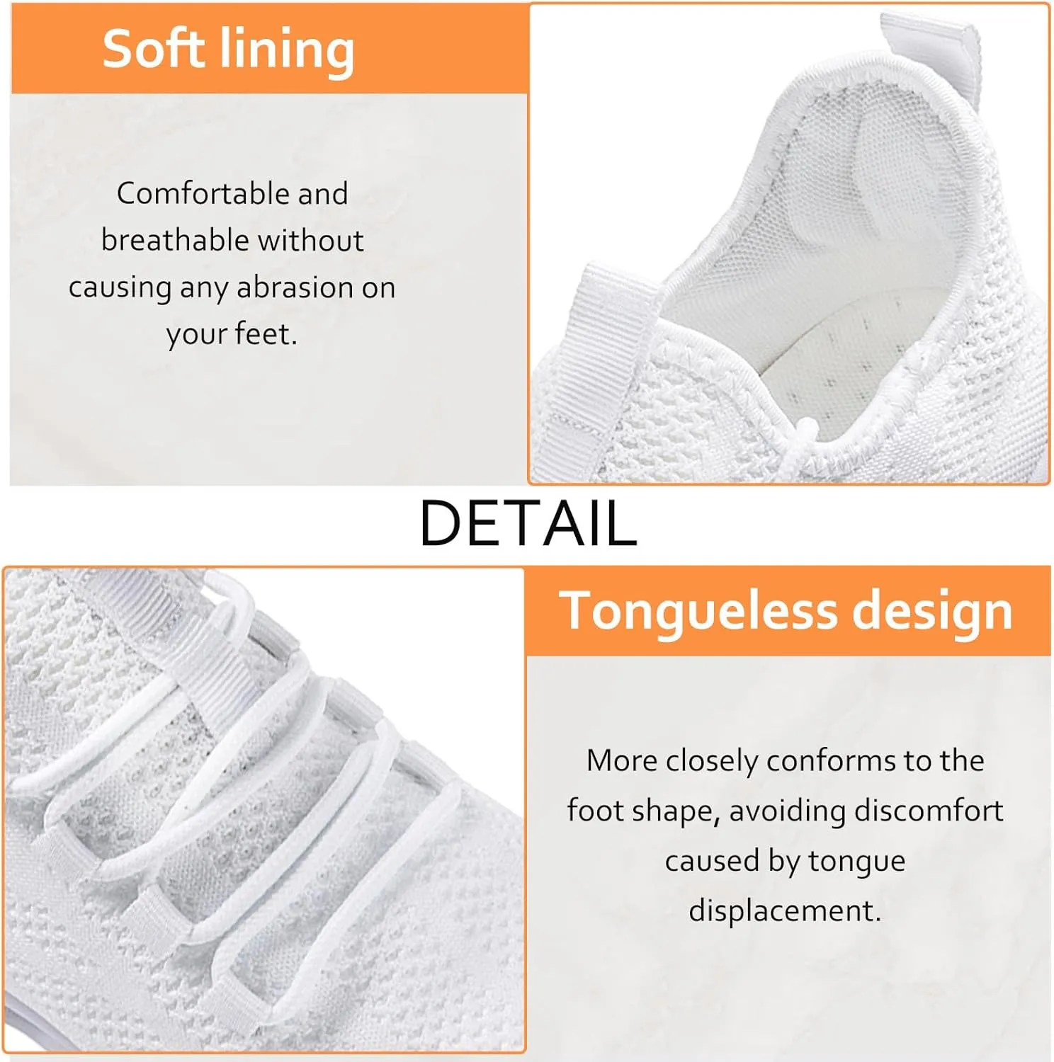 Oltyutc Mens Gym Running Shoes Slip-On Tennis Shoes Non Slip Breathable Workout Sneakers for Walking Jogging