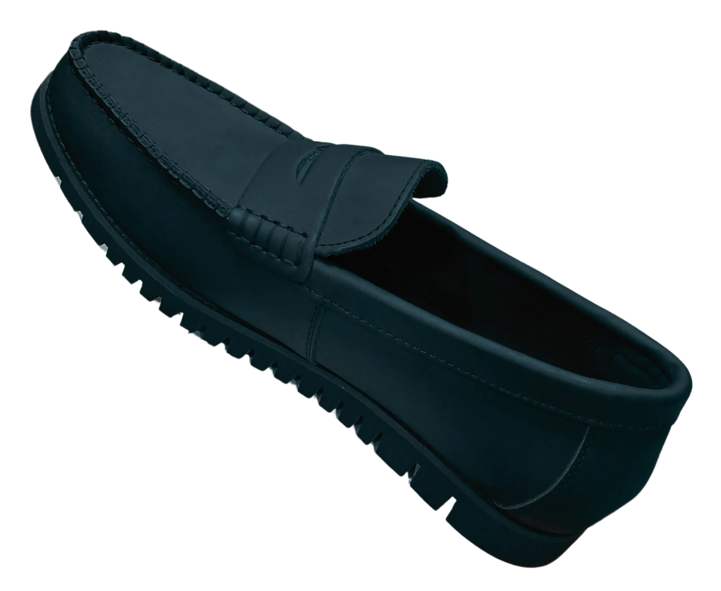Original Lacoste Moccasin Shoes Leather