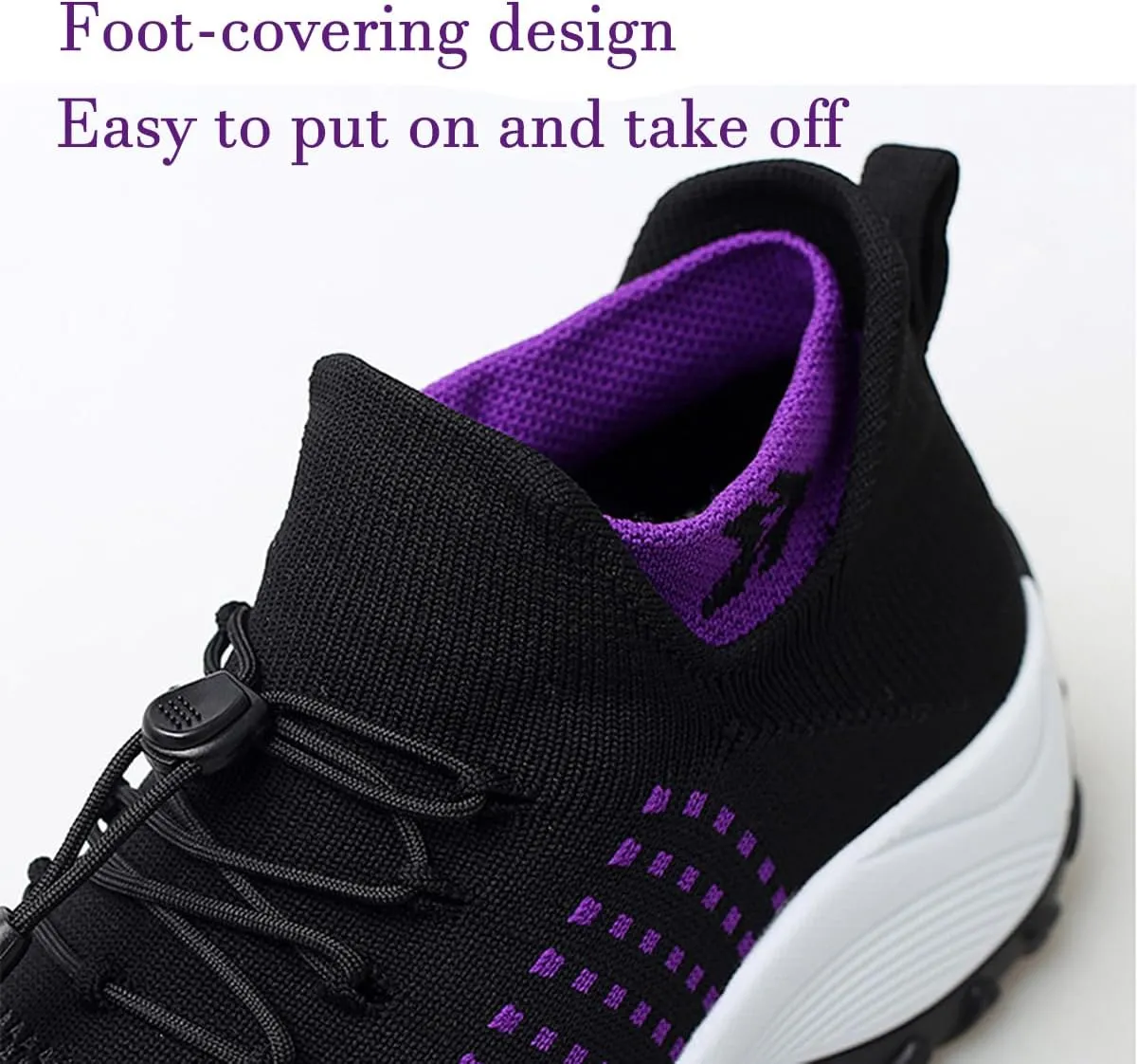 Orthopedic Sneakers for Women Breathable Slip on Trainers Women's Comfortable Casual Athletic Walking Shoes
