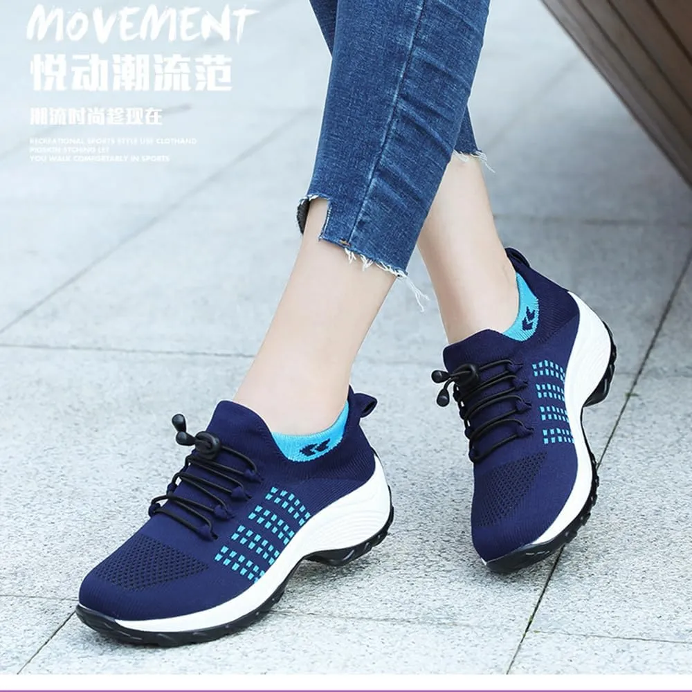 Orthopedic Sneakers for Women Breathable Slip on Trainers Women's Comfortable Casual Athletic Walking Shoes
