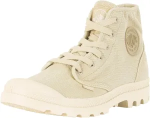 Palladium Combat Boots, Beige Sahara F85